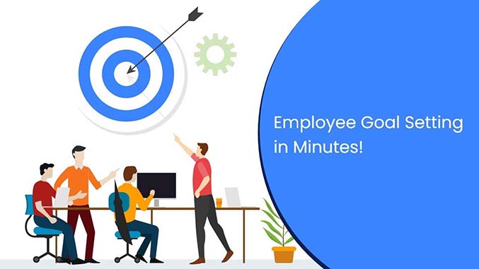 Employee goal setting in minutes for competencies or KPIs using AssessTEAM