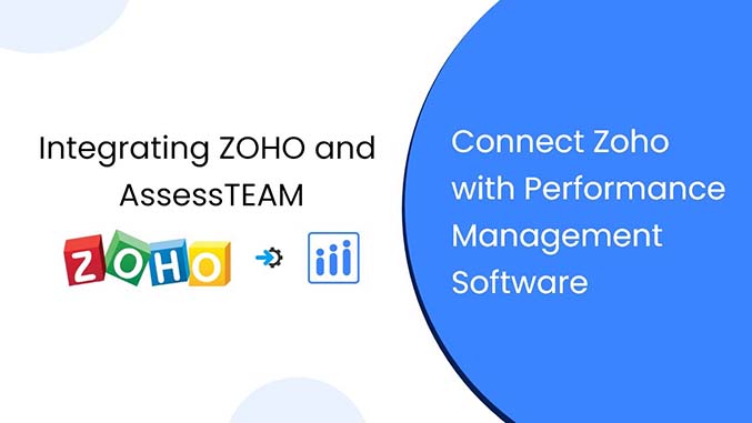 Zoho Integrated Employee performance appraisal with AssessTEAM