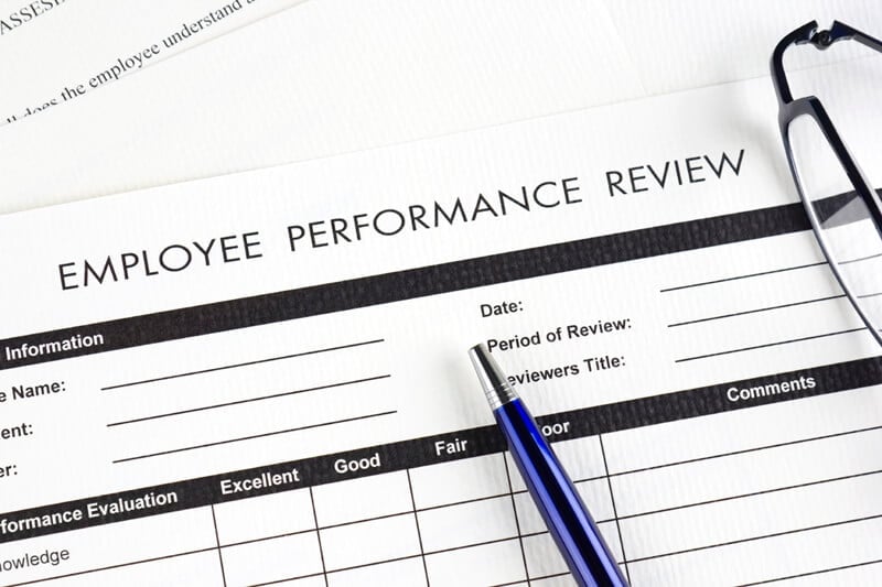 How frequently should I evaluate employee performance?