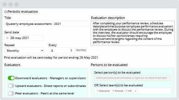 Automate your performance appraisal process with AssessTEAM