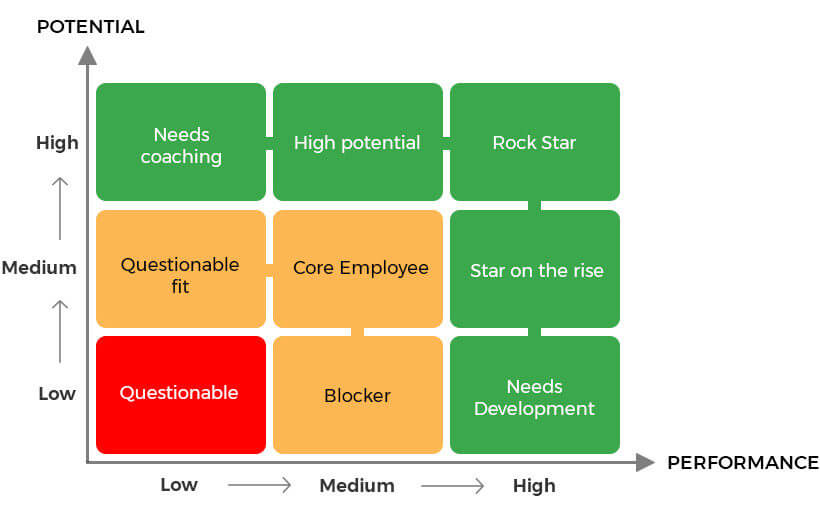 Employee performance metrix - AssessTEAM