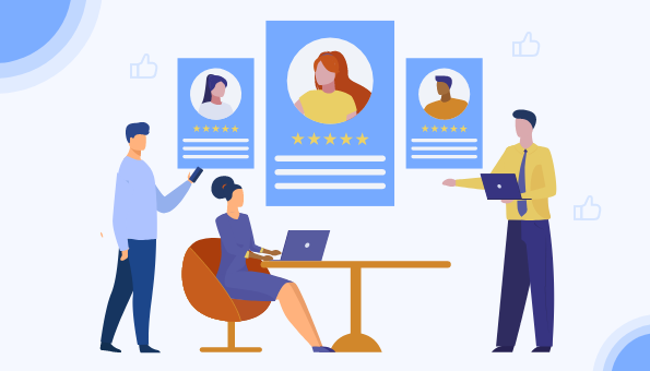 Collect feedback from multiple stakeholders using a 360 degree feedback