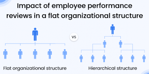 Impact of Employee Performance Reviews in a Flat Organizational Structure