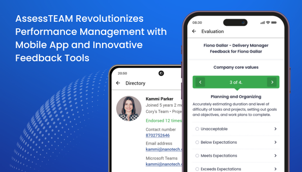 AssessTEAM Revolutionizes Performance Management with Mobile App and Innovative Feedback Tools