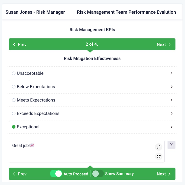 Risk Management KPIs- AssessTEAM