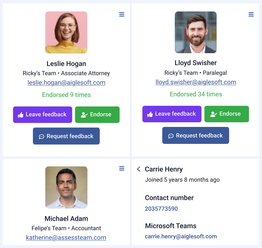Employee directory that connects your organization